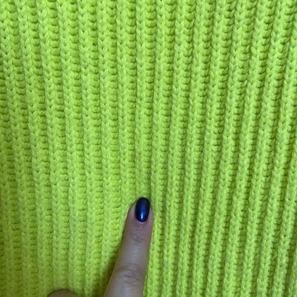 Neon yellow sweater - Picture 4 of 8